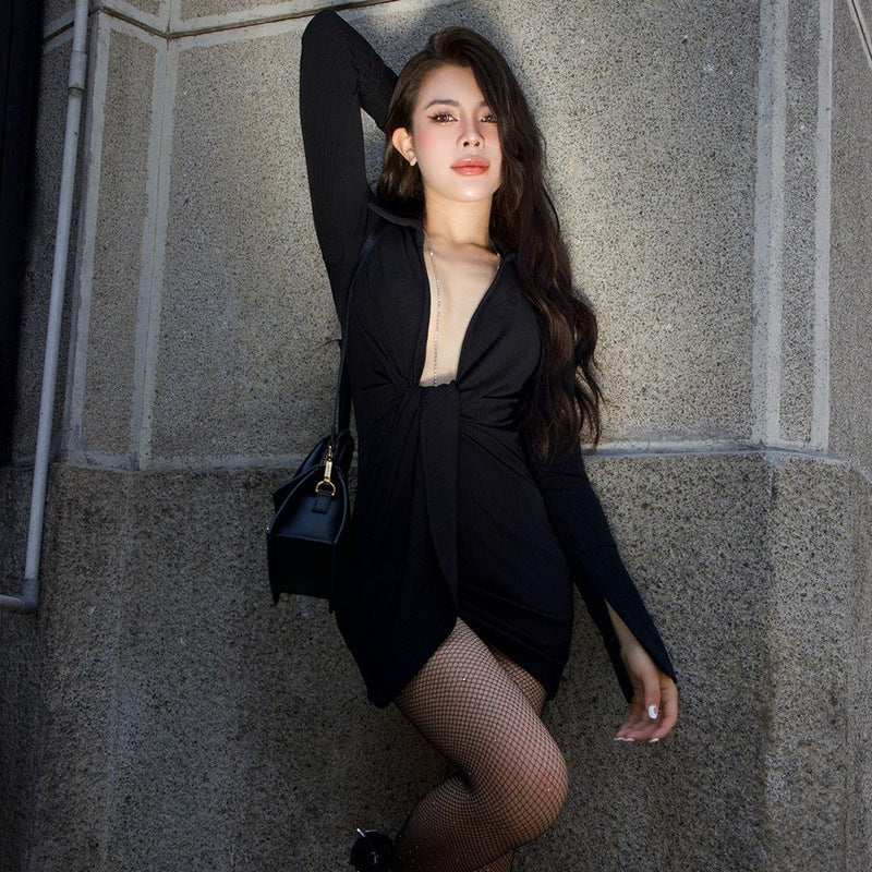 Lisa Mini Dress Black