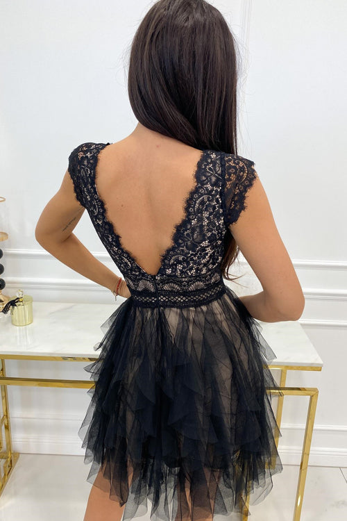 Absolutely Stunning Lace Mini Dress - 3 Colors 7