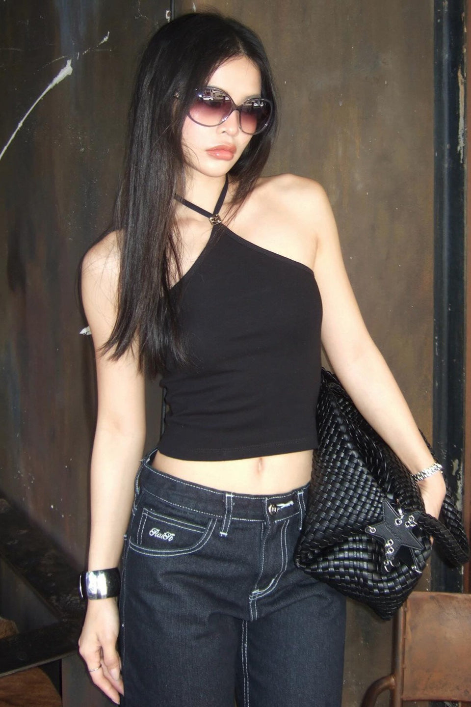 Halter-Neck Crop Top