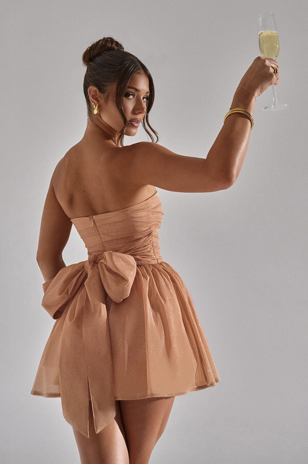 SlimFit Mesh Party Dress