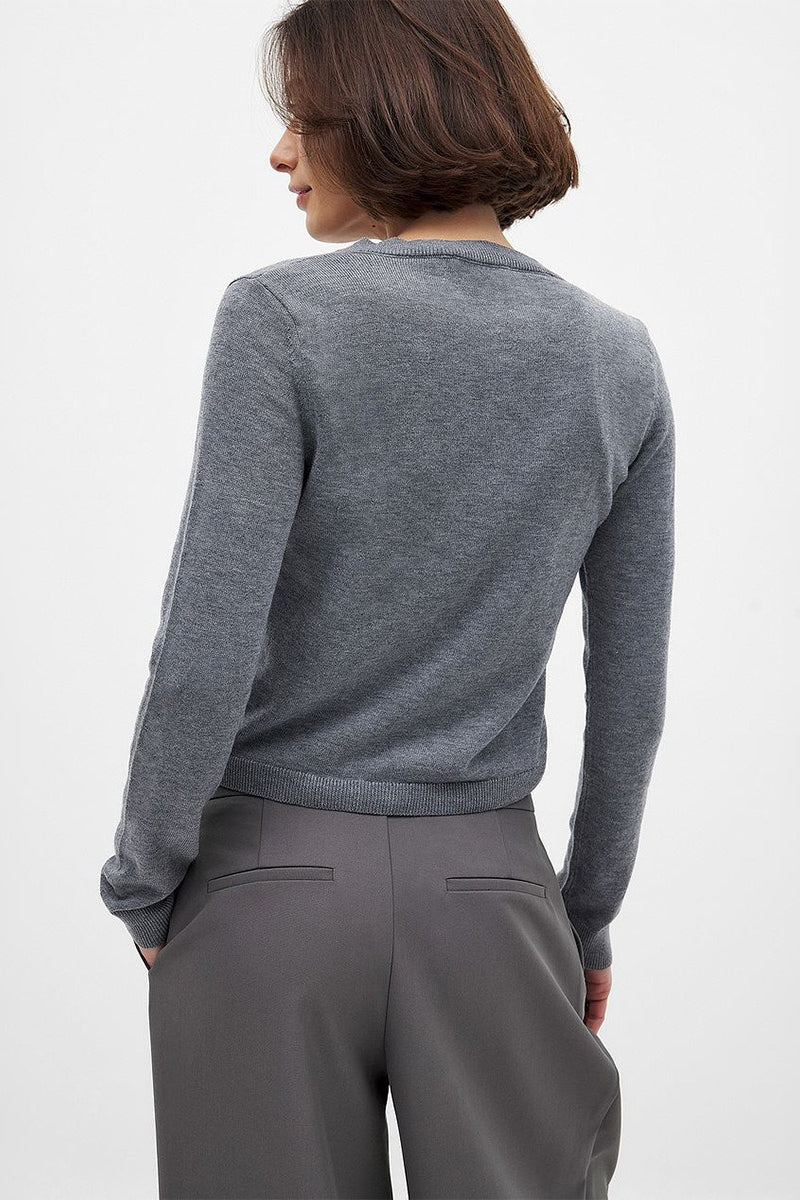 Essential Round Neck Cardigan