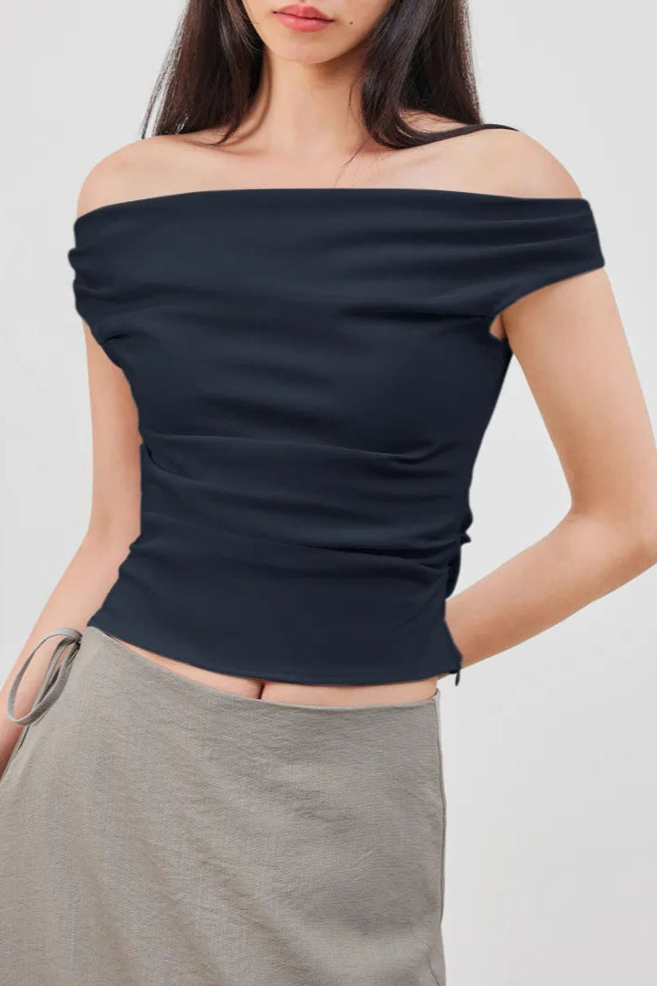 Ruched Crop Top