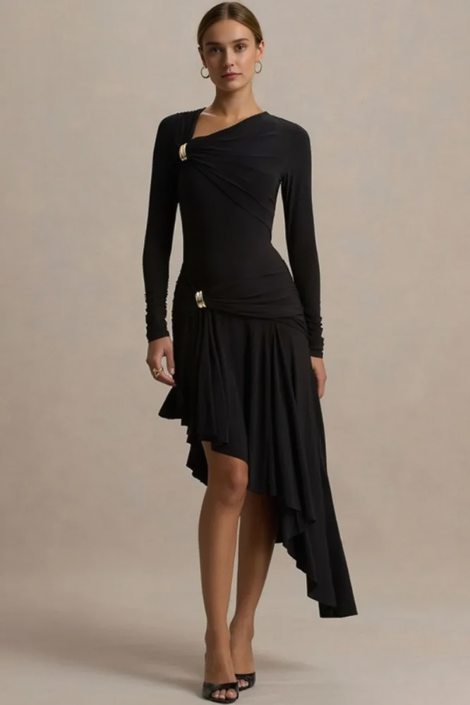 Ruched Bodycon Dress