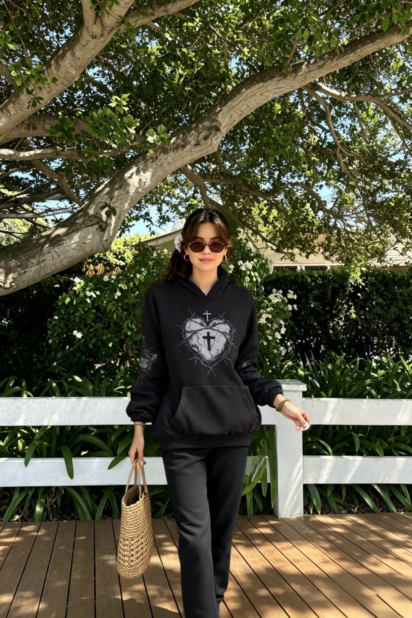 Retro Graphic Hoodie