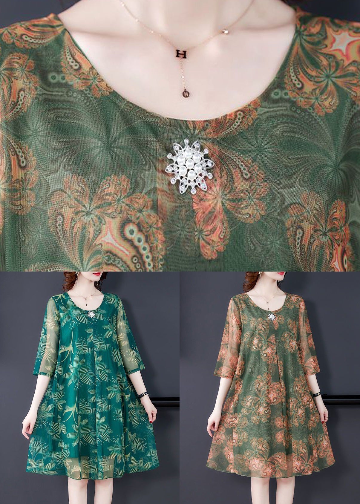 Well Tailored Dress with a Graceful Silhouette