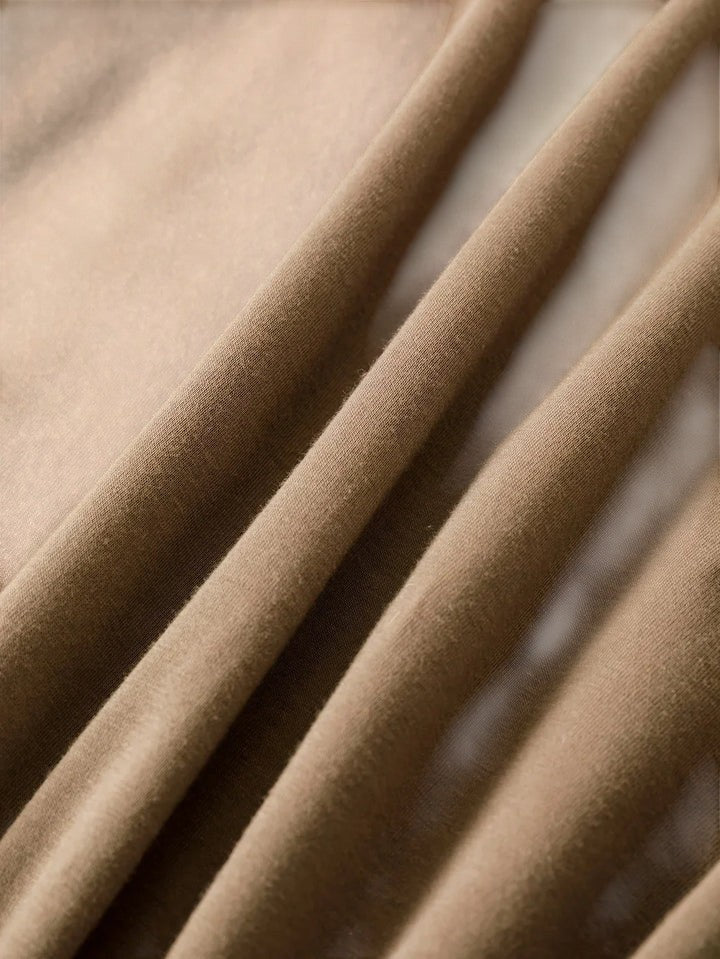 Heart Print Crew Neck Short Sleeve T-Shirt
