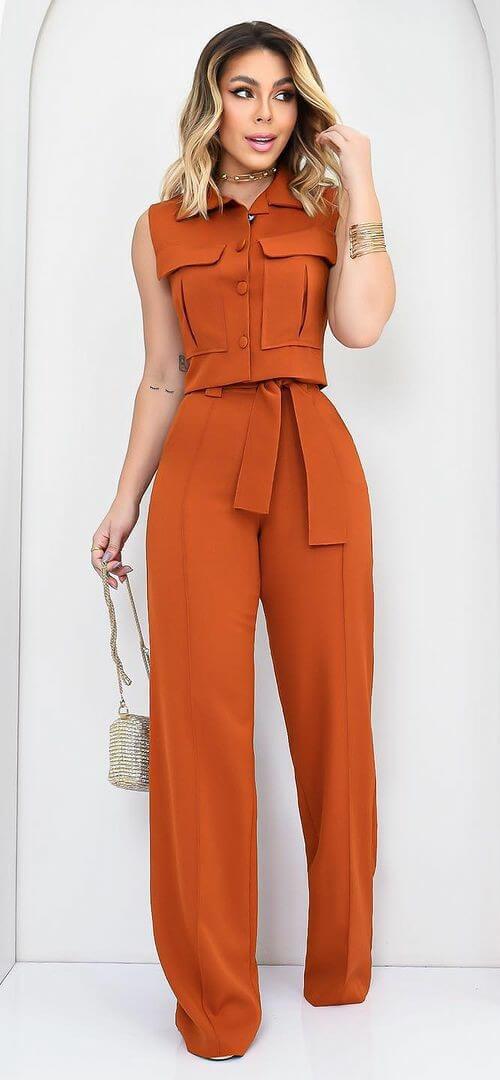 Nella Co-ord - Orange
