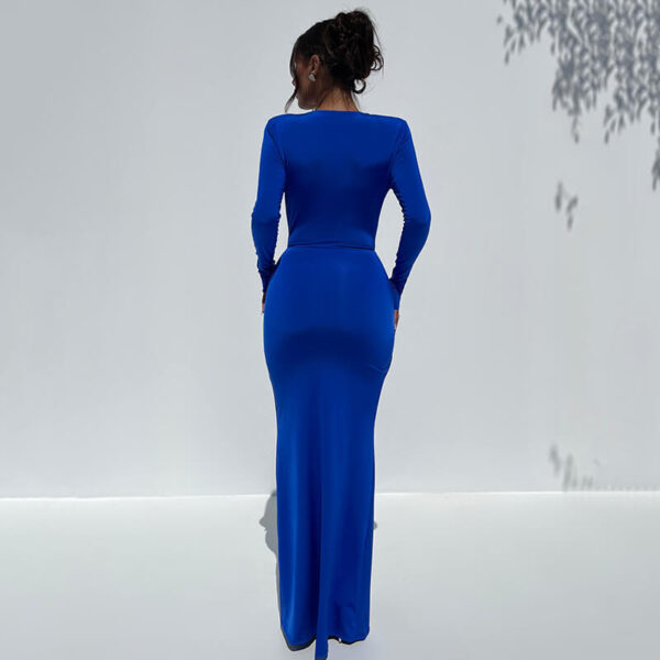 Norma Maxi Dress - Blue