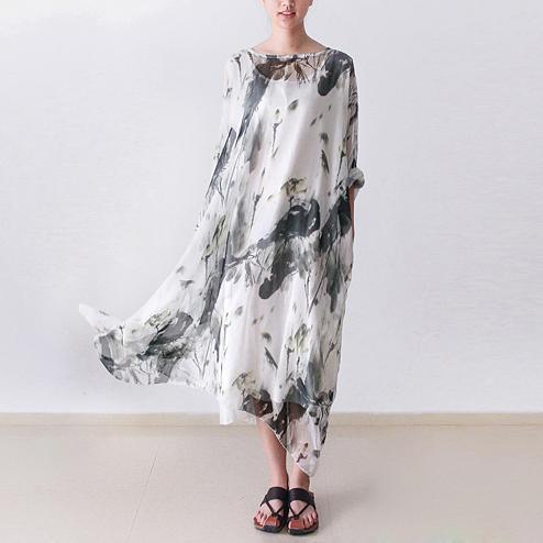 fall flowy silk dress long chiffon dresses plus size maxi dress two pieces