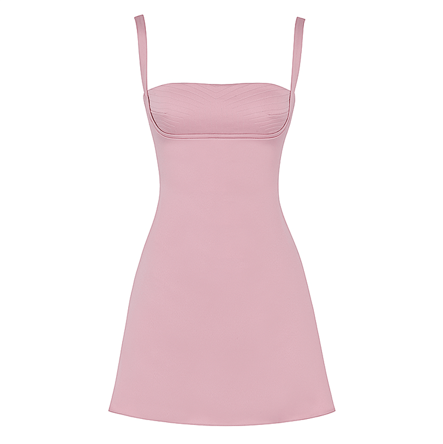 Balancing Satin Mini Dress - View 9