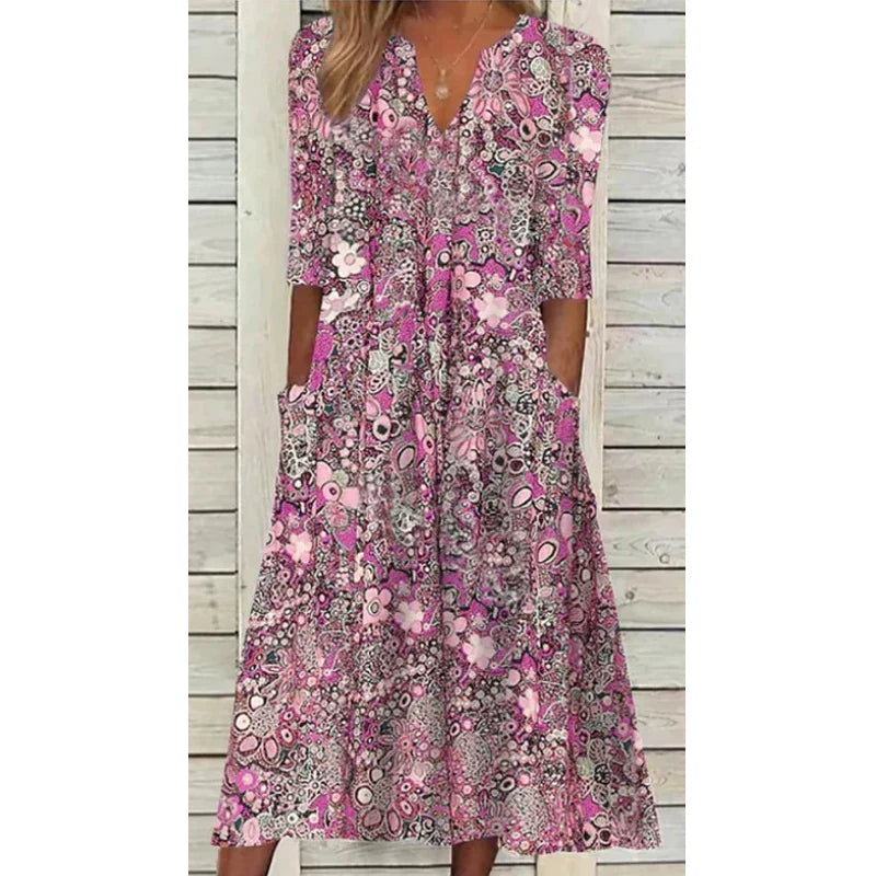 Iris Boho Dress For Dress with Relaxed Everyday Styling