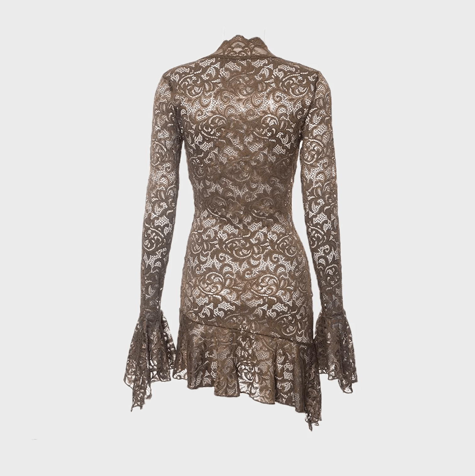 Solo Harmony Lace Mini Dress - View 10