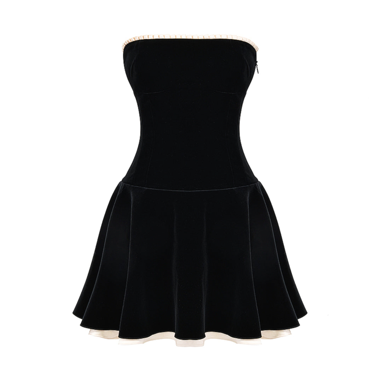 Path to Paradise Vintage Velvet Mini Dress - View 14