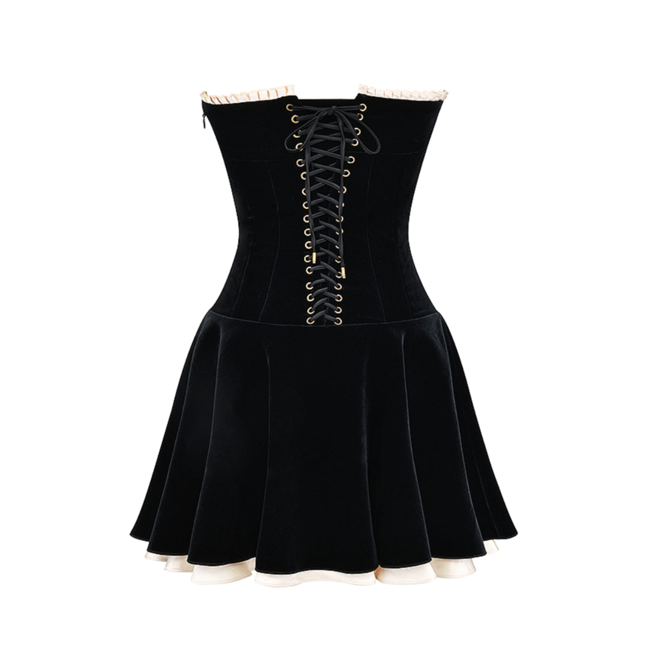 Path to Paradise Vintage Velvet Mini Dress - View 15