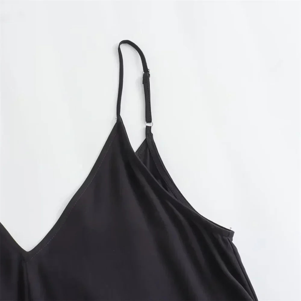 Flowing Greta Midi Dress for Women Effortless Chic Look