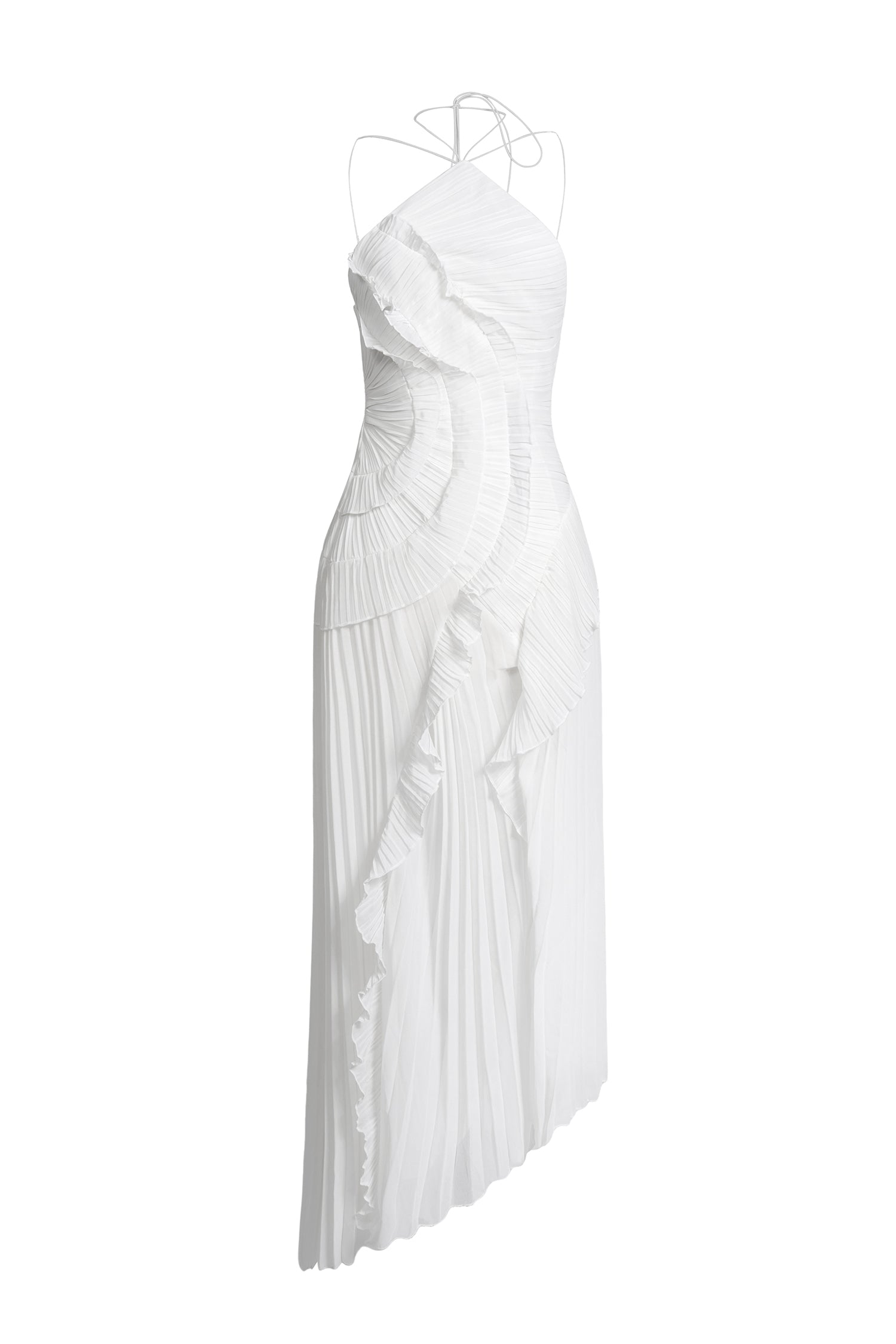 ARIA PLEATED MAXI DRESS