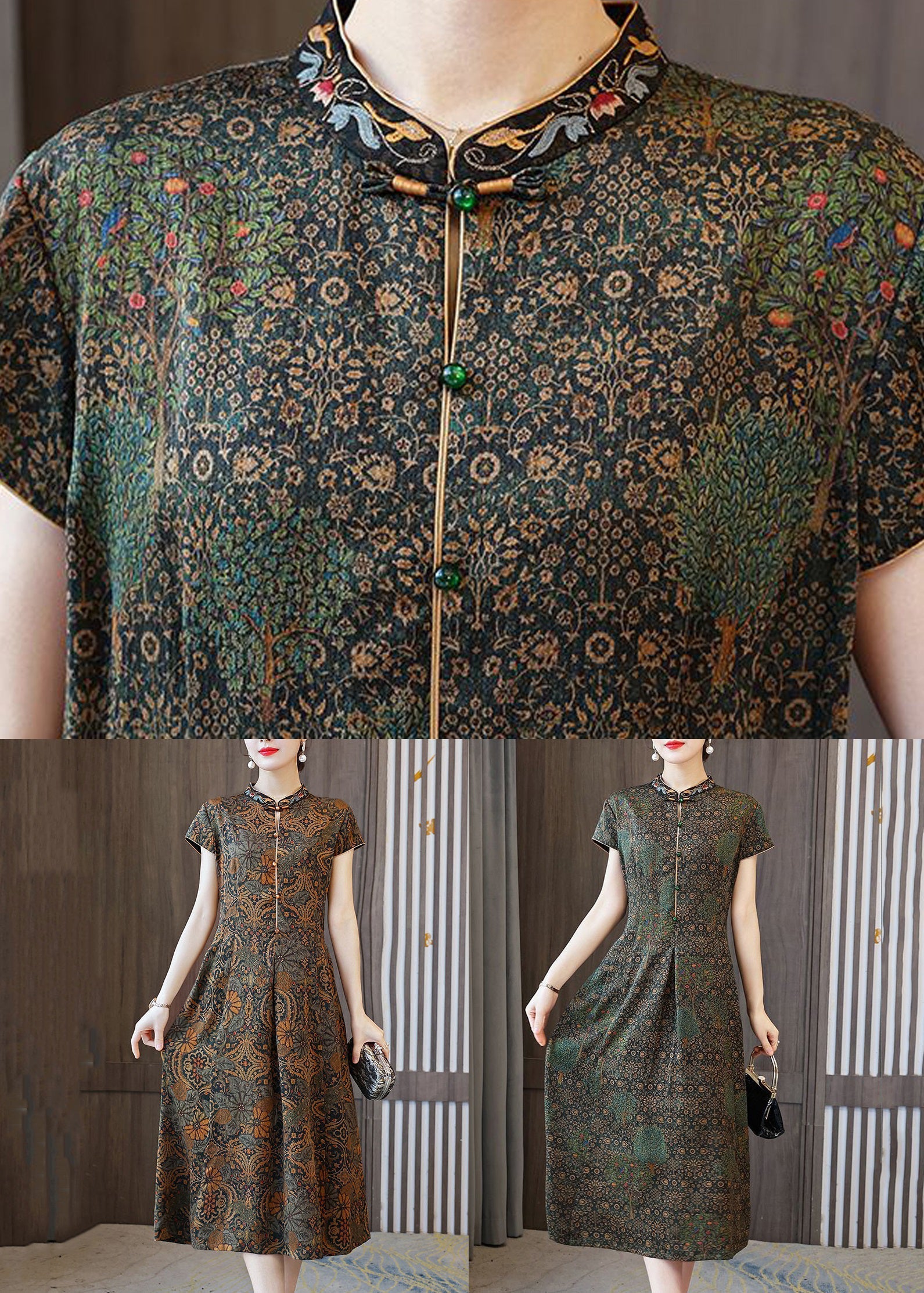 A Vintage Style Dress with Delicate Timeless Details