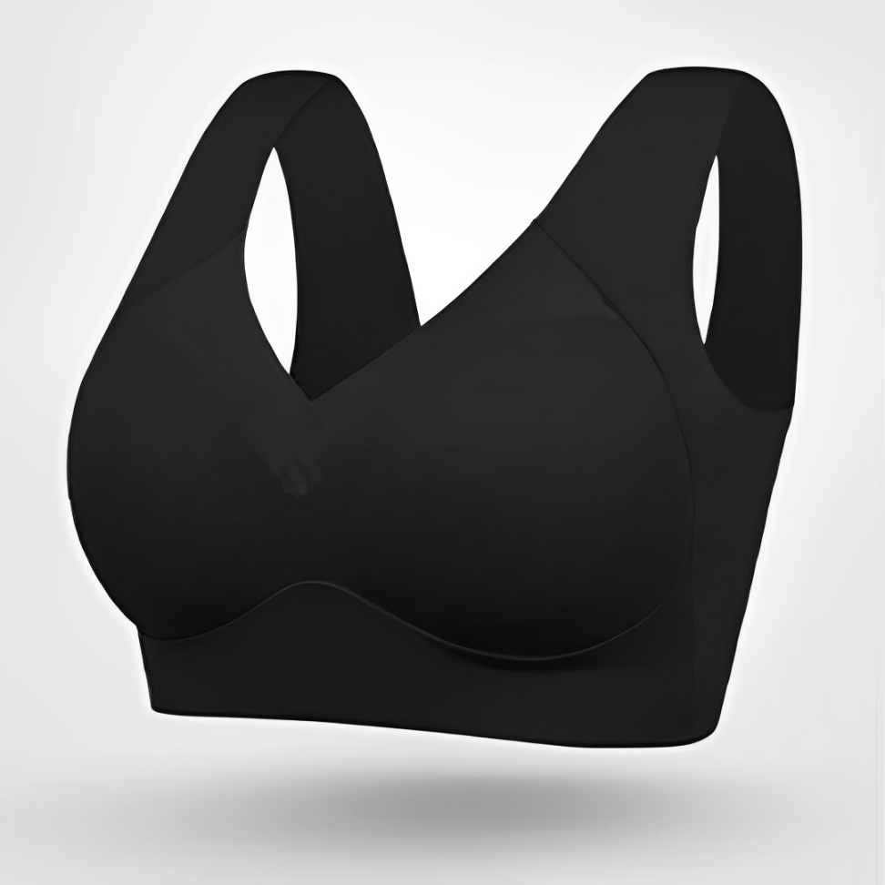 Wireless Seamless Wide Strap Bra