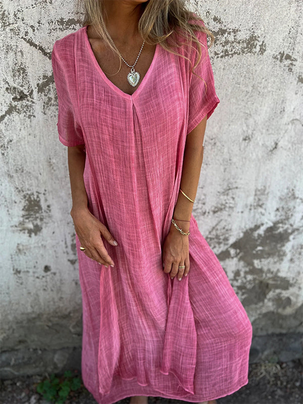 Sonia Chic and Relaxed Summer Dress for Women Light Breezy Style