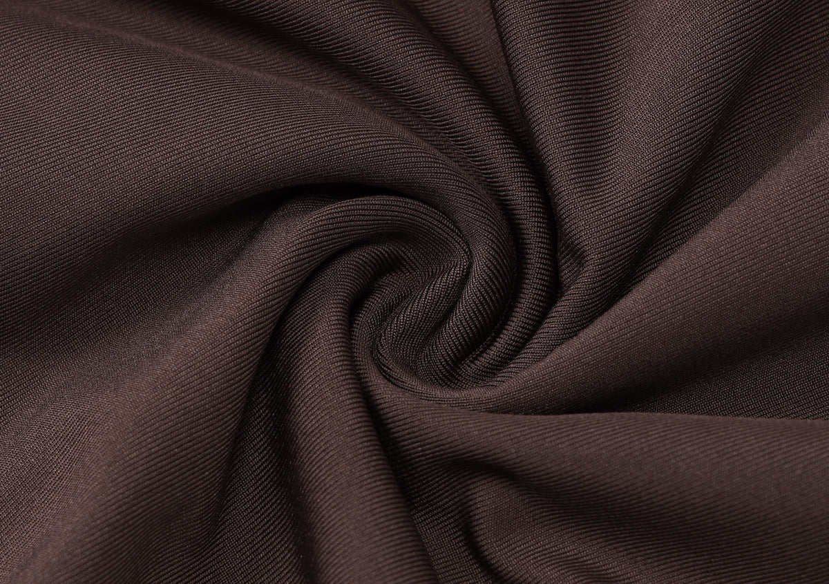 Gema Mini Dress - Brown