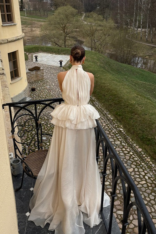 High-Neck Dress