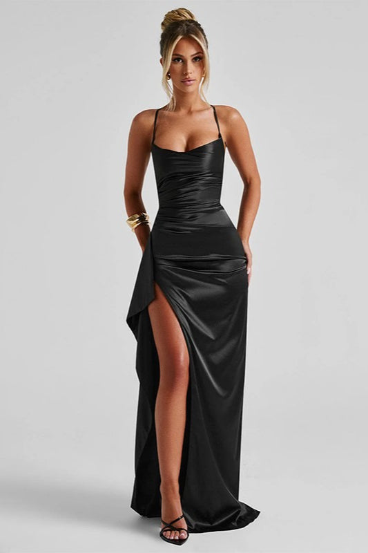 Bodycon Edition Slit Maxi Party Dress