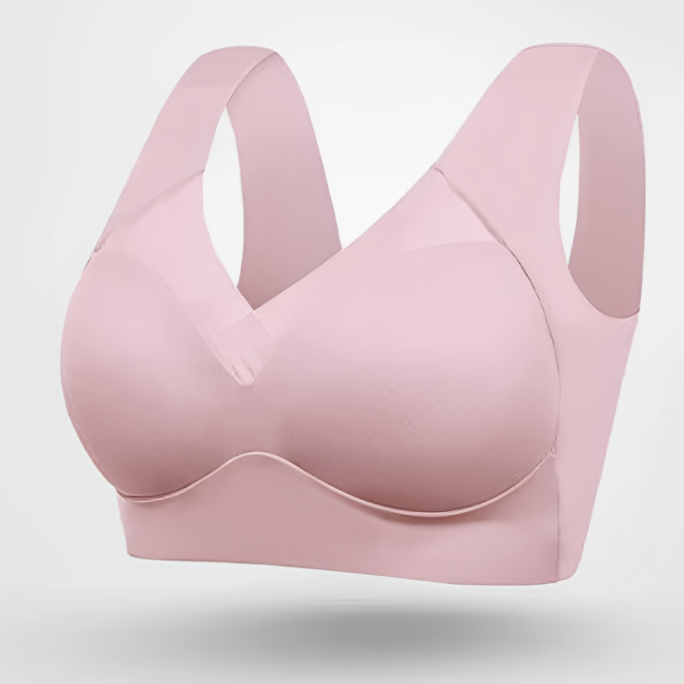 Wireless Seamless Wide Strap Bra