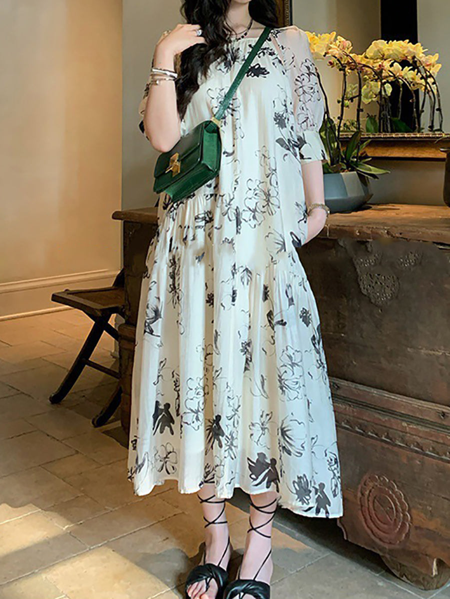 A Vintage Style Dress with Delicate Timeless Details