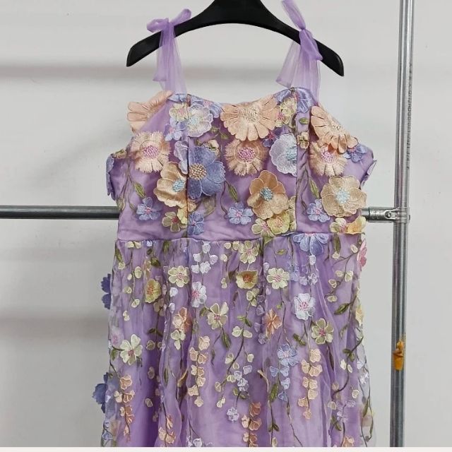Amira Boutique Cocktail Dress with Floral Appliqu��s Elevated Occasion Wear