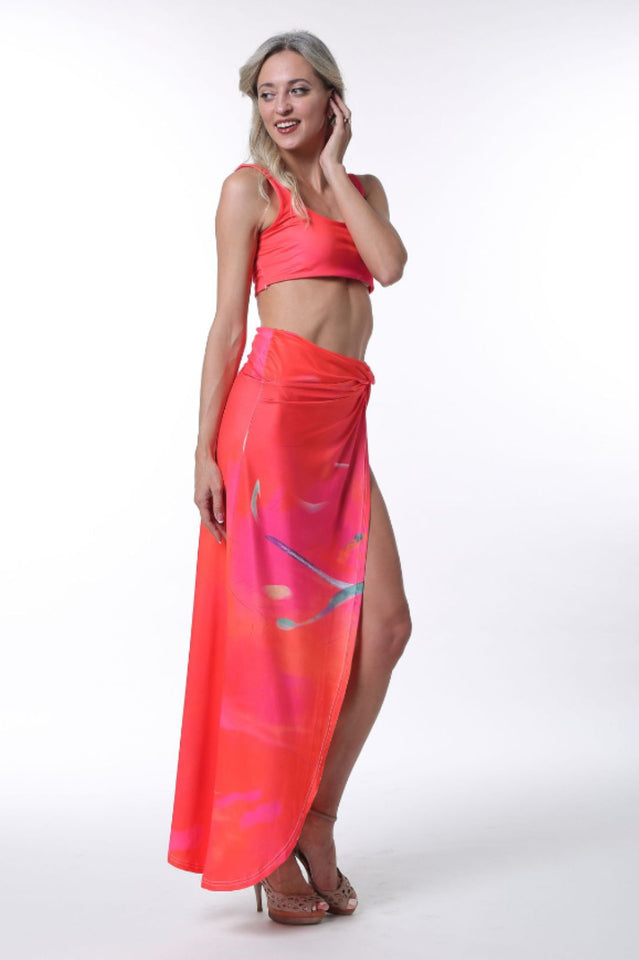 A In Girls Cover Up Set