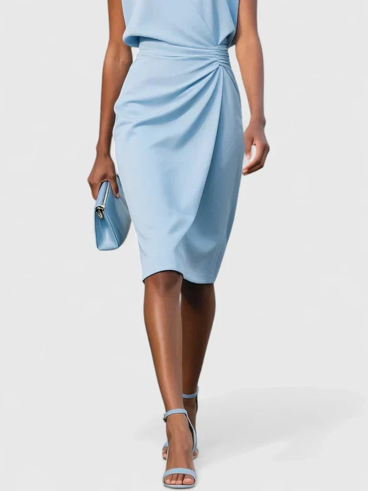 Cut Out Sleeveless Ruched Bodycon Midi Dress 4