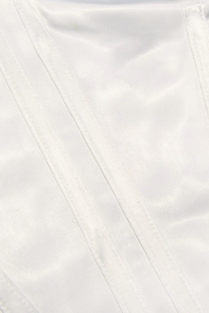Sexy Halter Satin Corset Lace Up Cropped Tank Top