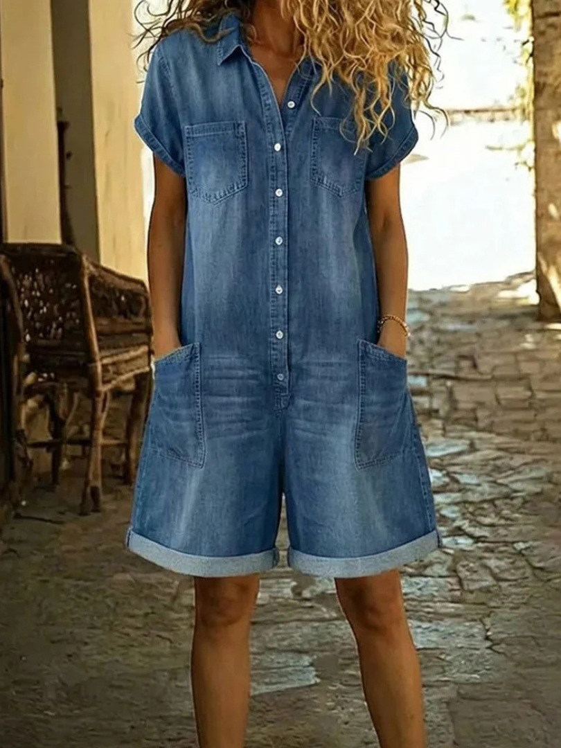 Laverne™ | Relaxed Fit Summer Short Jumpsuit