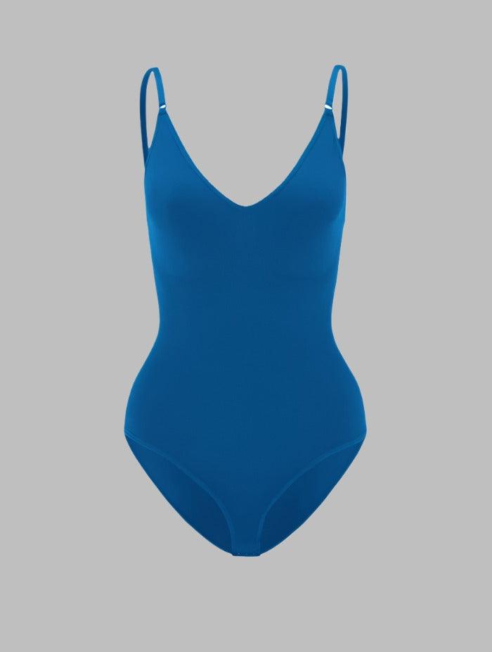 Spaghetti Strap Scoop Neck Shaping Bodysuit