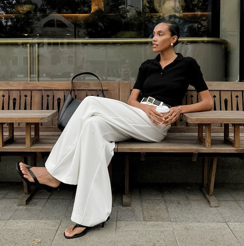 Old Money Pants - White