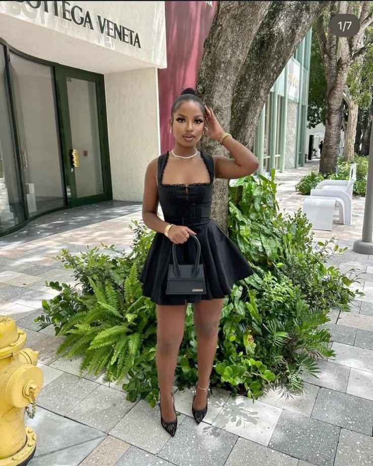 Black A Line Birthday Outfit Short Evening Dress Short Party Dress Cocktail Dresses Homecoming Dress