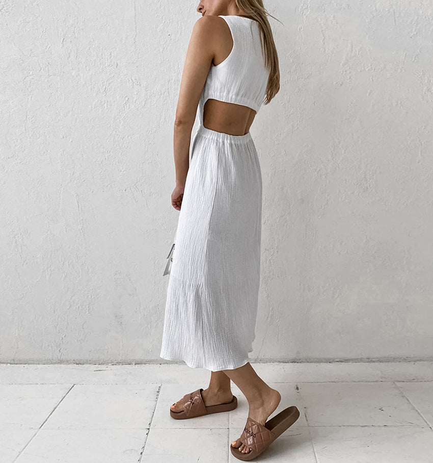 Durian Dress White