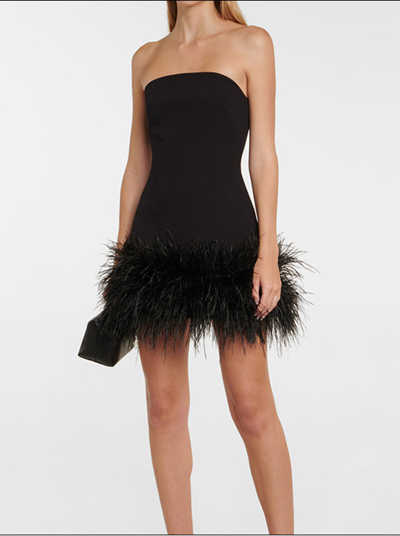 Seraya Mini Dress - Black