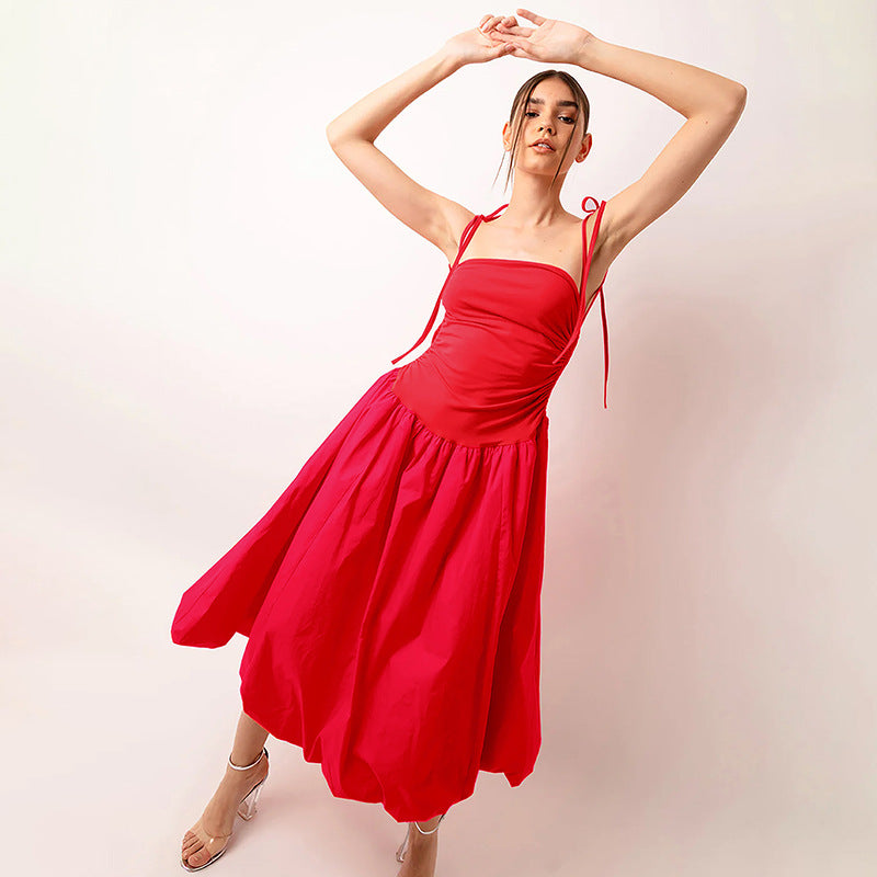 Katlene Dress Red
