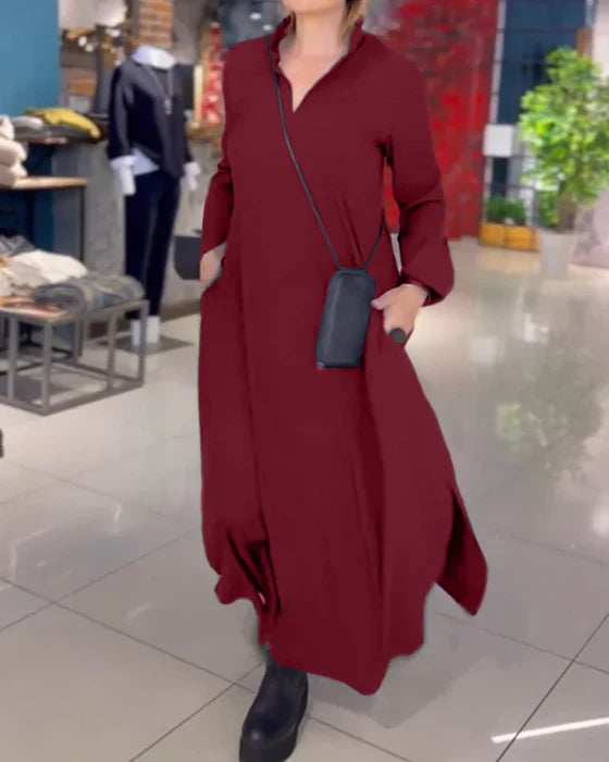 Ruth Effortless Long Dress Premium Wardrobe Essential