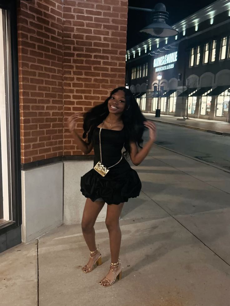 Black Birthday Dress Homecoming Dress Short Party Dress