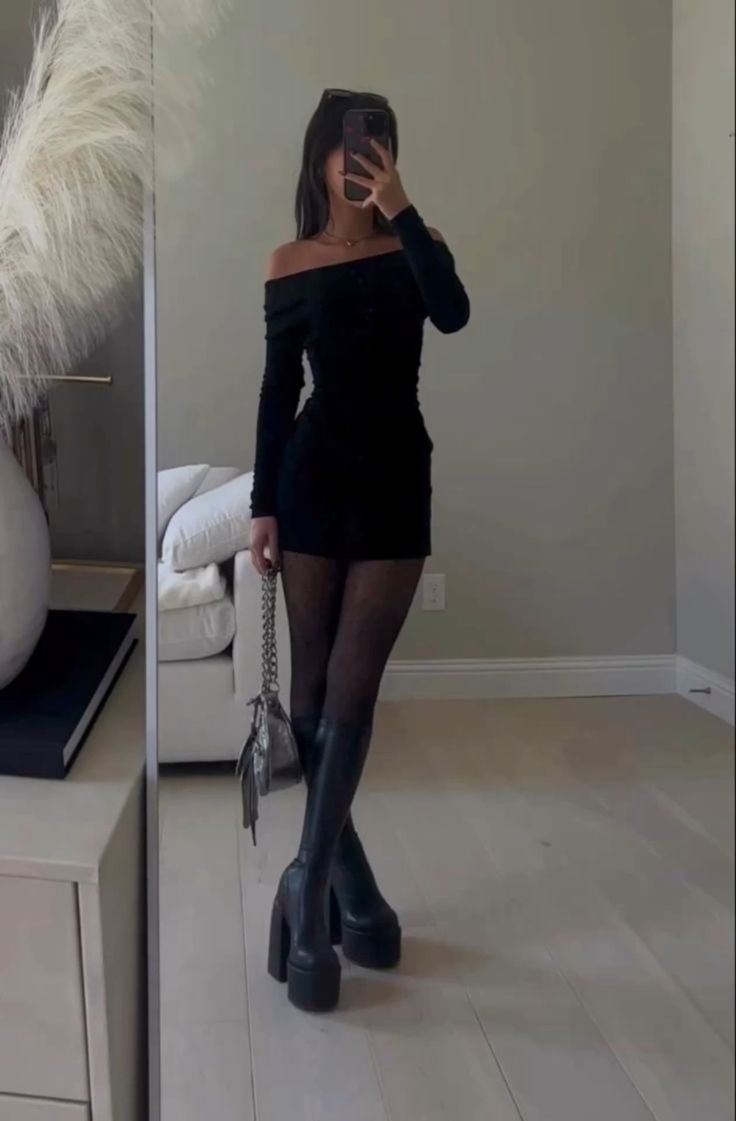 Black Party Dresses Off The Shoulder Sheath Homecoming Dress