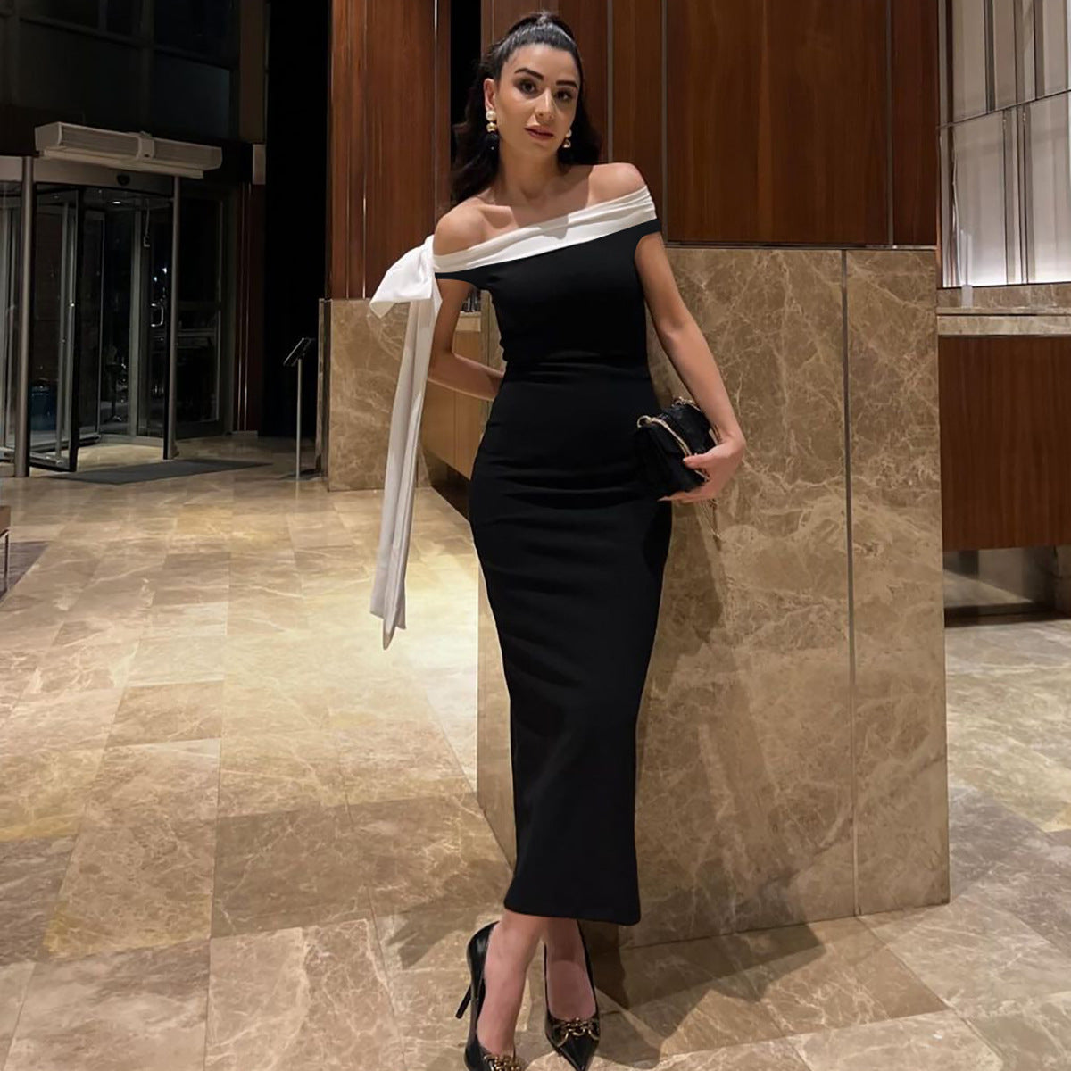 Simms Maxi Dress Black