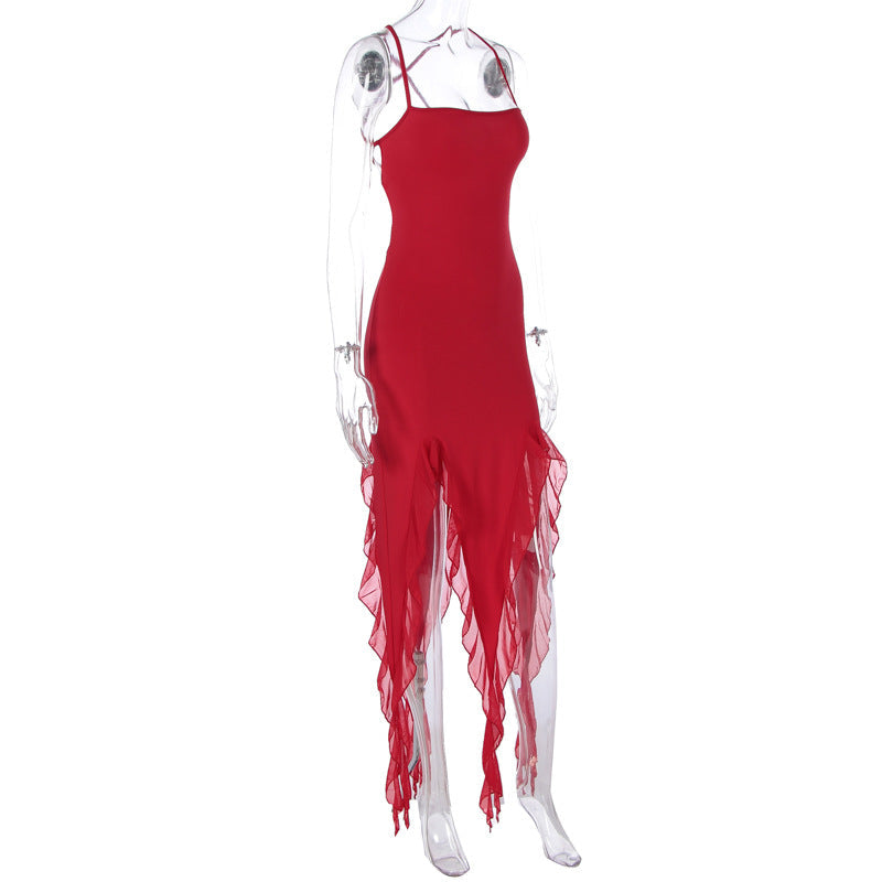 Afia Dress - Red