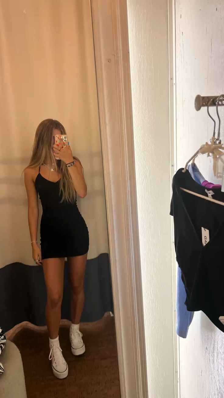 Black Homecoming Dresses Straps Bodycon Mini Cocktail Dress