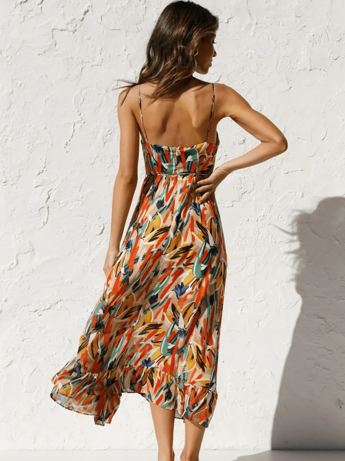 Exclusive Samantha Colorful Midi Dress Boutique Collection