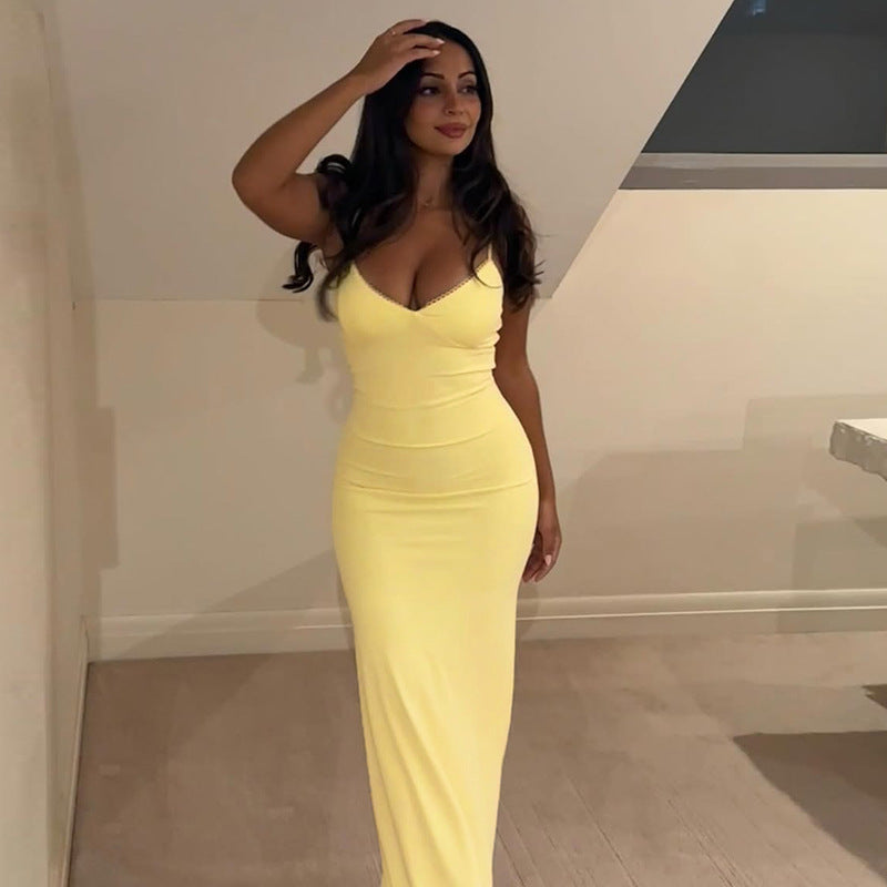 Watts Maxi Dress - Yellow