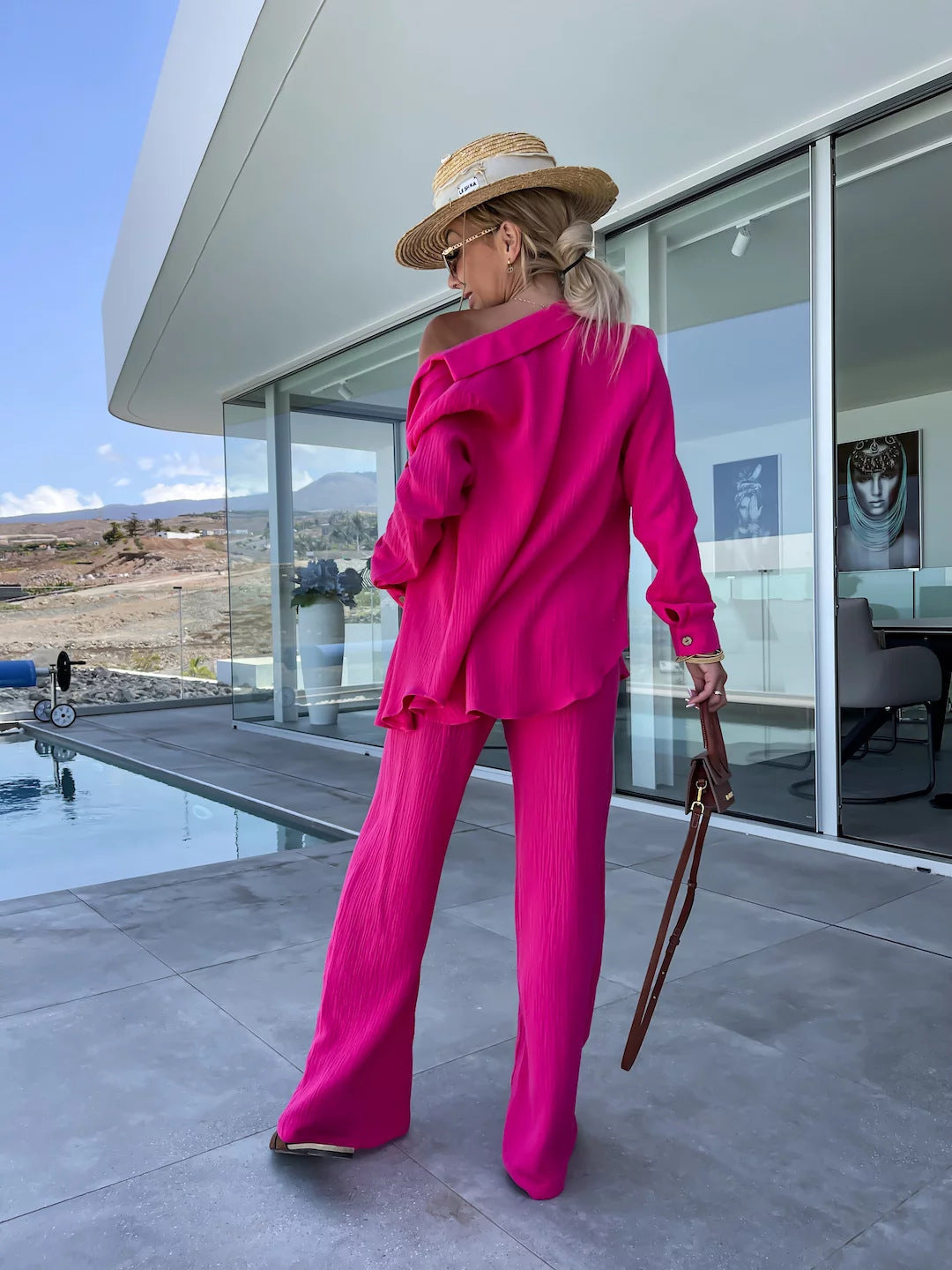 Aldo Co-ord - Rose Red