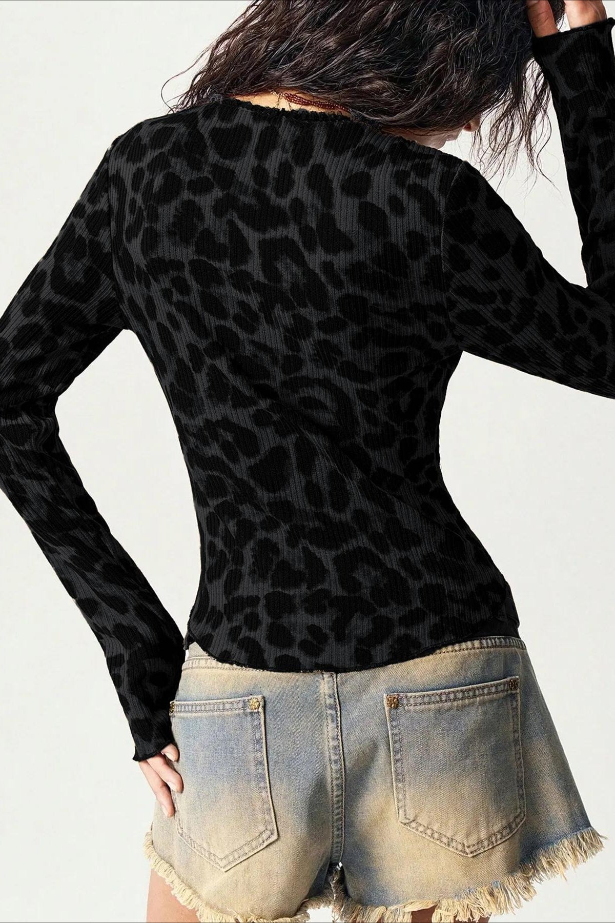 Sheer Mesh Crop Top