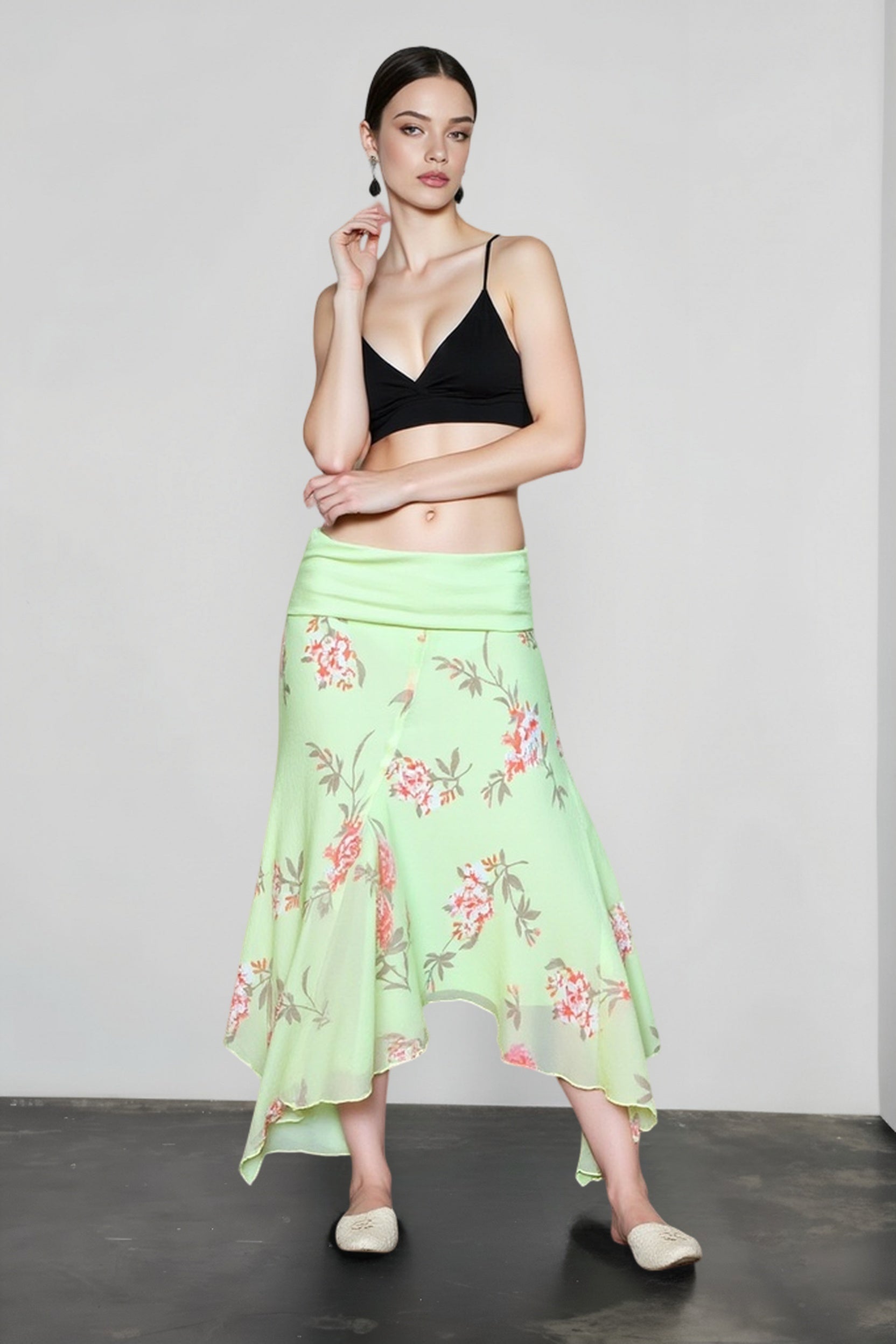 Sheer Mesh Lightweight Vacation Skirt